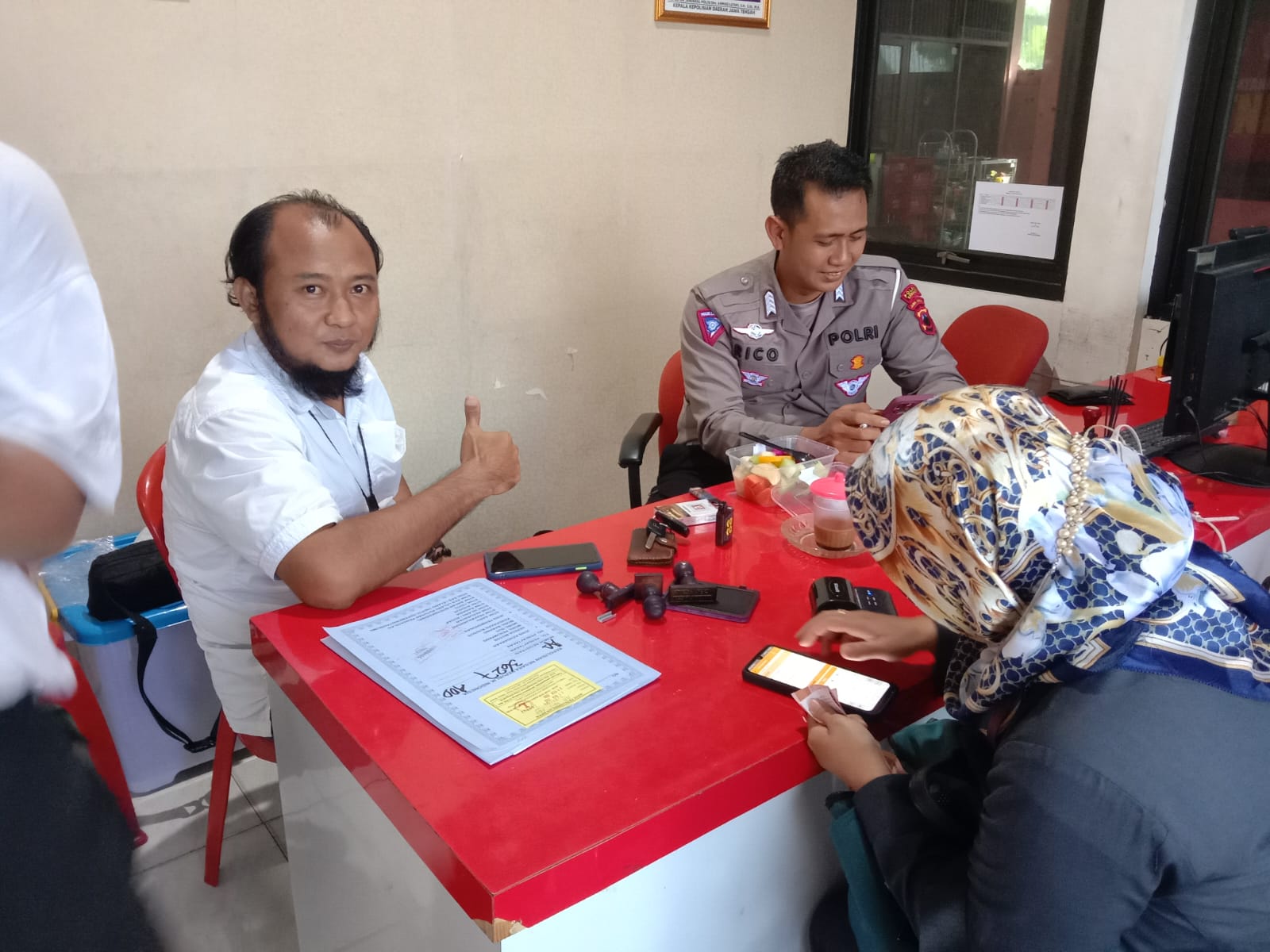 Kegiatan Inklusi Keuangan  Semester I  Tahun 2023 Kantor Samsat Kebumen 